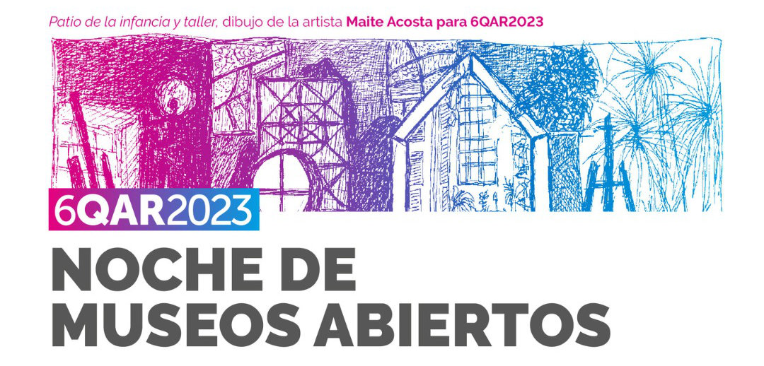 Afiche de la Noche de los Museos 2023